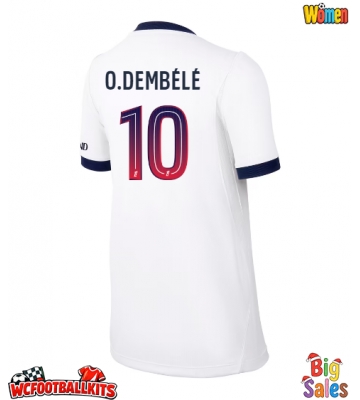 Paris Saint-Germain Ousmane Dembele #10 Replica Away Stadium Shirt for Women 2026-27 Short Sleeve